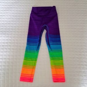 K-DEER NEVER WORN leggings, KIDS size Small, multicolor